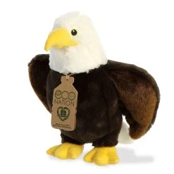 Eco Nation Stuffed Eagle By Aurora -Boutique Plush Toy Discount Store AR 35013 4