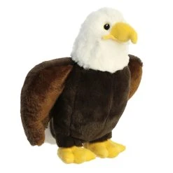 Eco Nation Stuffed Eagle By Aurora -Boutique Plush Toy Discount Store AR 35013 6