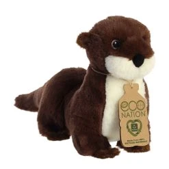 Eco Nation Stuffed River Otter By Aurora
