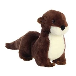 Eco Nation Stuffed River Otter By Aurora -Boutique Plush Toy Discount Store AR 35016 6