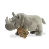 Eco Nation Stuffed Rhinoceros By Aurora -Boutique Plush Toy Discount Store AR 35023 2