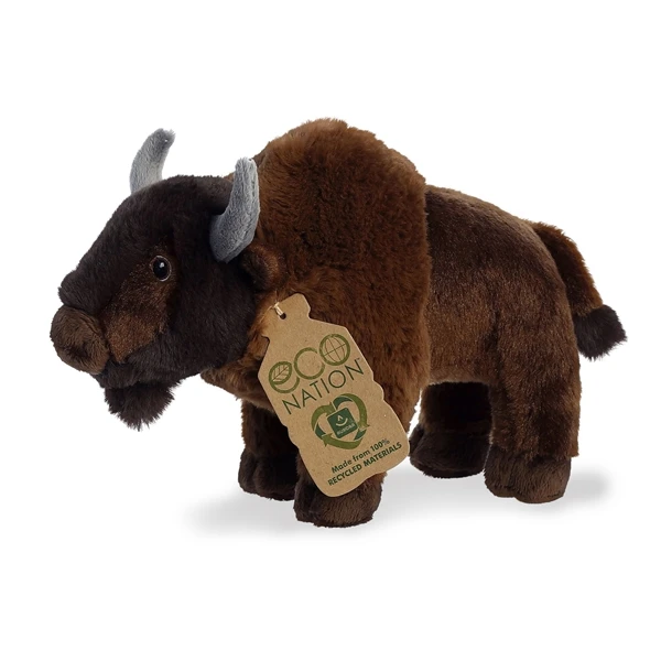 Eco Nation Stuffed Bison By Aurora 3 Eco Nation Stuffed Bison By Aurora