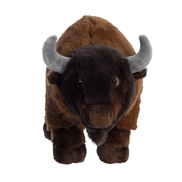 Eco Nation Stuffed Bison By Aurora 4 Eco Nation Stuffed Bison By Aurora - Image 2