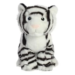 Eco Nation Stuffed White Tiger By Aurora -Boutique Plush Toy Discount Store AR 35031 4
