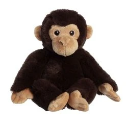 Eco Nation Stuffed Chimpanzee By Aurora 12 Eco Nation Stuffed Chimpanzee By Aurora -Boutique Plush Toy Discount Store AR 35032 5