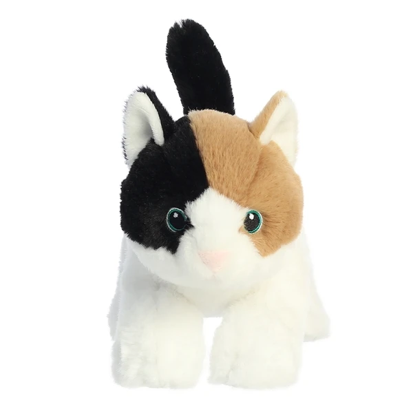Eco Nation Stuffed Calico Cat By Aurora 3 Eco Nation Stuffed Calico Cat By Aurora - Image 2