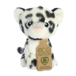 Eco Nation Mini Stuffed Snow Leopard By Aurora