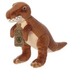 Eco Nation Stuffed T-Rex Dinosaur By Aurora -Boutique Plush Toy Discount Store AR 35102 6