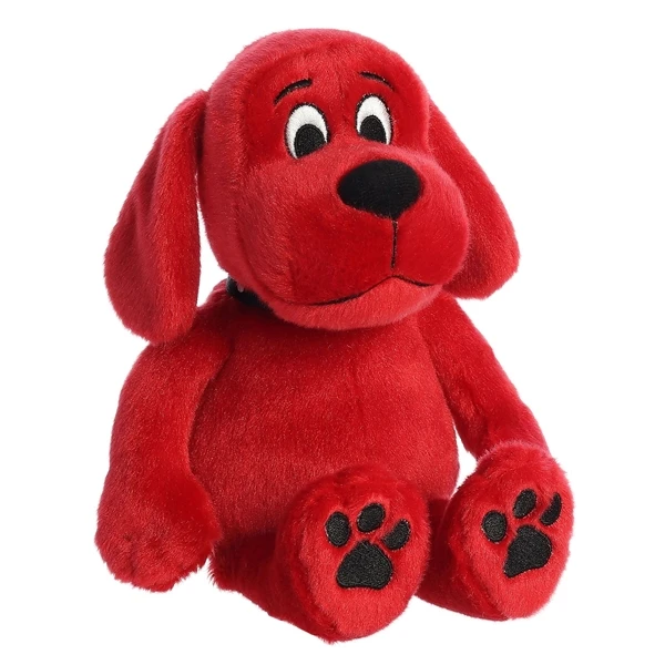 Plush 11 Inch Clifford The Big Red Dog Stuffed Animal By Aurora 4 Plush 11 Inch Clifford The Big Red Dog Stuffed Animal By Aurora - Image 2