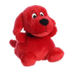 Stuffed Clifford The Big Red Dog Palm Pals Plush By Aurora