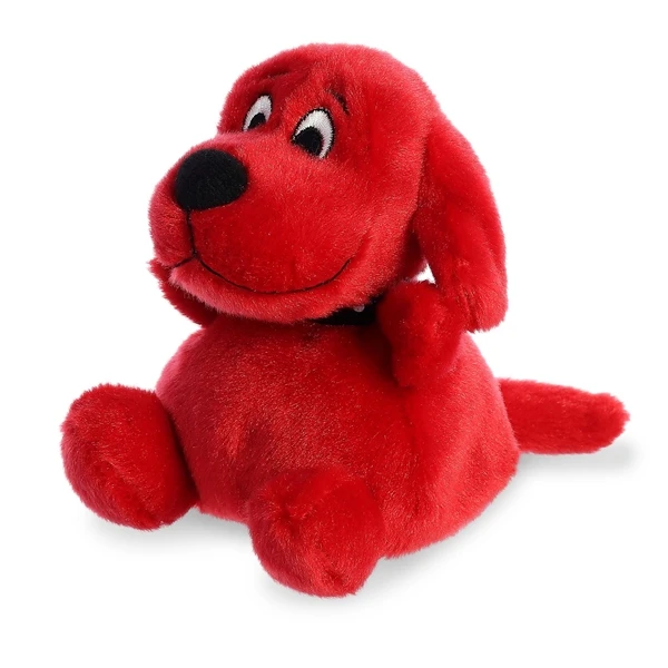 Stuffed Clifford The Big Red Dog Palm Pals Plush By Aurora 5 Stuffed Clifford The Big Red Dog Palm Pals Plush By Aurora - Image 3