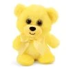 Yellow Teddy Bear 6 Inch Rainbow Brights Bear By First And Main -Boutique Plush Toy Discount Store BB 1484 2