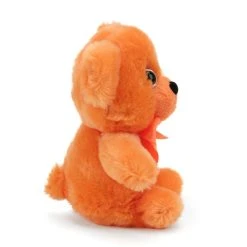 Orange Teddy Bear 6 Inch Rainbow Brights Bear By First And Main -Boutique Plush Toy Discount Store BB 1485 3