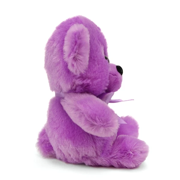Purple Teddy Bear 6 Inch Rainbow Brights Bear By First And Main 4 Purple Teddy Bear 6 Inch Rainbow Brights Bear By First And Main - Image 2
