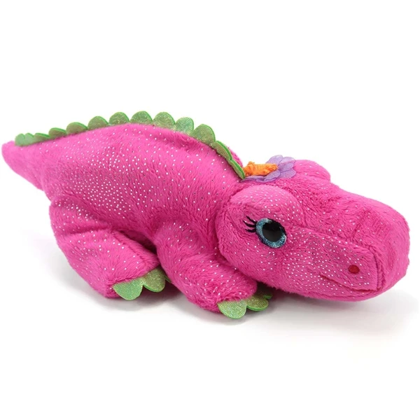 Ally The Sparkly Pink Stuffed Alligator By First And Main 3 Ally The Sparkly Pink Stuffed Alligator By First And Main