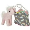 Fun Castle Sassy Sak With Plush Unicorn By Douglas -Boutique Plush Toy Discount Store DG 2204 2