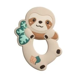 Stanley Sloth Baby Safe Silicone Teether By Douglas