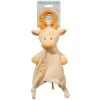 Plush Spotted Giraffe Teether Blanket Lil' Sshlumpie By Douglas 1 Plush Spotted Giraffe Teether Blanket Lil' Sshlumpie By Douglas -Boutique Plush Toy Discount Store DG 6354 2