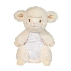 Lennox Lamb Baby Safe Plush Chime Toy With Sound By Douglas