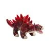 Red Glitter Stegosaurus Stuffed Animal 12 Inch Dinosaur By Fiesta -Boutique Plush Toy Discount Store FA A01532 2