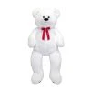 Jumbo 44 Inch Plush White Teddy Bear By Fiesta