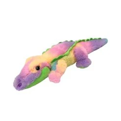 Rainbow Sherbet 21 Inch Stuffed Alligator By Fiesta