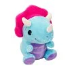 Pocket Huggables Squishy Plush Triceratops Dinosaur By Fiesta