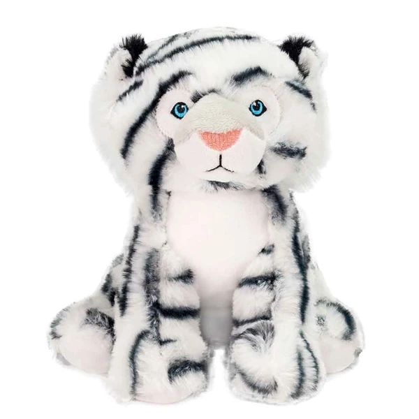 Earth Pals 6.5 Inch Plush White Tiger By Fiesta 3 Earth Pals 6.5 Inch Plush White Tiger By Fiesta