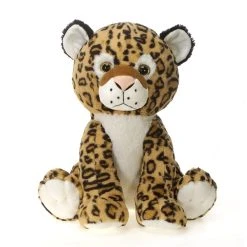 Large Sitting Stuffed Leopard By Fiesta