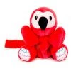 Huggy Huggables Baby Safe Floppy Plush Flamingo Pacifier Holder By Fiesta -Boutique Plush Toy Discount Store FA S00473 2