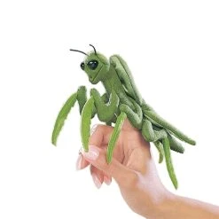 Praying Mantis Finger Puppet By Folkmanis Puppets