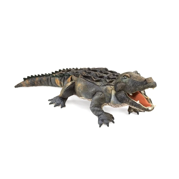 Full Body Realistic Alligator Puppet By Folkmanis Puppets 3 Full Body Realistic Alligator Puppet By Folkmanis Puppets