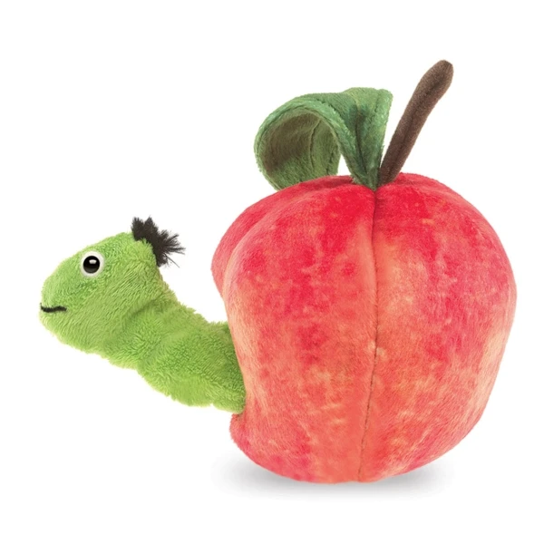 Worm In An Apple Stage Puppet By Folkmanis Puppets 4 Worm In An Apple Stage Puppet By Folkmanis Puppets - Image 2
