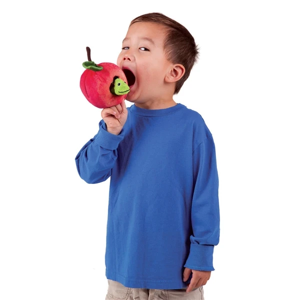 Worm In An Apple Stage Puppet By Folkmanis Puppets 6 Worm In An Apple Stage Puppet By Folkmanis Puppets - Image 4