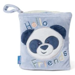 Lil' Luvs Hello Friends Soft Baby Book By Gund