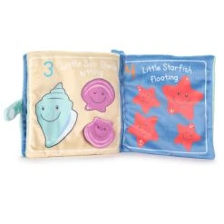 Sleepy Seas 1-2-3 Soft Baby Book By Gund 10 Sleepy Seas 1-2-3 Soft Baby Book By Gund -Boutique Plush Toy Discount Store GU 6056024 5