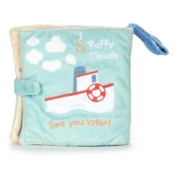 Sleepy Seas 1-2-3 Soft Baby Book By Gund 11 Sleepy Seas 1-2-3 Soft Baby Book By Gund -Boutique Plush Toy Discount Store GU 6056024 6
