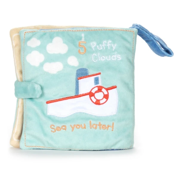 Sleepy Seas 1-2-3 Soft Baby Book By Gund 7 Sleepy Seas 1-2-3 Soft Baby Book By Gund - Image 5