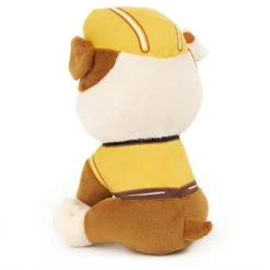 Paw Patrol Rubble 6 Inch Stuffed Dog By Gund -Boutique Plush Toy Discount Store GU 6056514 5