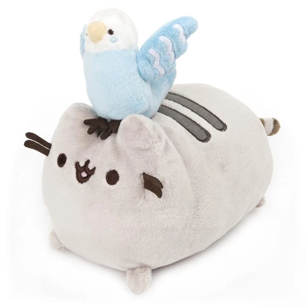 Pusheen The Cat And Bo The Parakeet Best Friend Plush Set By Gund 6 Pusheen The Cat And Bo The Parakeet Best Friend Plush Set By Gund - Image 4