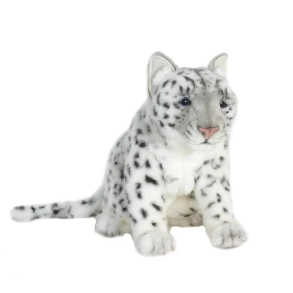 Lifelike Snow Leopard Stuffed Animal By Hansa 3 Lifelike Snow Leopard Stuffed Animal By Hansa