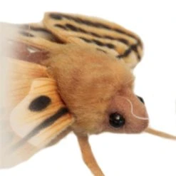 Lifelike Moth Stuffed Animal By Hansa 7 Lifelike Moth Stuffed Animal By Hansa -Boutique Plush Toy Discount Store HN 6553 4