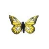 Lifelike Yellow Butterfly Stuffed Animal By Hansa -Boutique Plush Toy Discount Store HN 7101 2