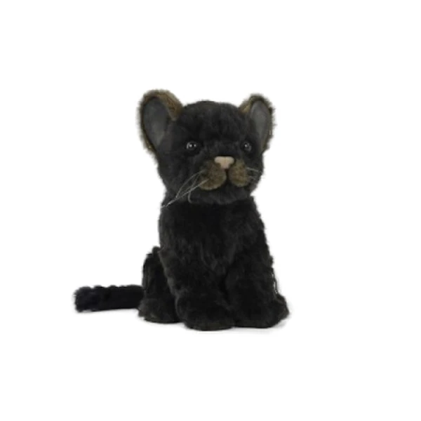 Handcrafted 6 Inch Sitting Lifelike Black Jaguar Stuffed Animal By Hansa 3 Handcrafted 6 Inch Sitting Lifelike Black Jaguar Stuffed Animal By Hansa
