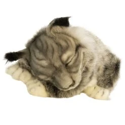 Handcrafted 11 Inch Lifelike Lying Baby Lynx Stuffed Animal By Hansa -Boutique Plush Toy Discount Store HN 7813 3