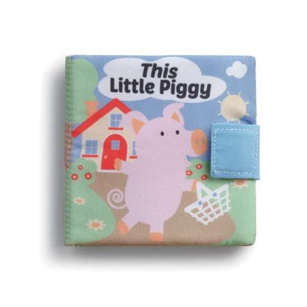 This Little Piggy Plush Puppet Book By Demdaco 4 This Little Piggy Plush Puppet Book By Demdaco - Image 2