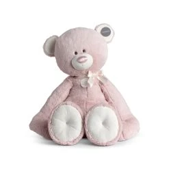 Jumbo Baby Safe Plush Pink Teddy Bear By Demdaco -Boutique Plush Toy Discount Store NJ 5004820069 7