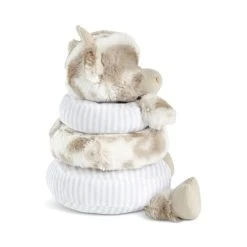 Stackable Rings Plush Cow Baby Toy By Demdaco -Boutique Plush Toy Discount Store NJ 5004820100 6