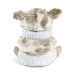 Stackable Rings Plush Cow Baby Toy By Demdaco -Boutique Plush Toy Discount Store NJ 5004820100 7