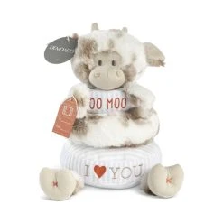 Stackable Rings Plush Cow Baby Toy By Demdaco -Boutique Plush Toy Discount Store NJ 5004820100 8